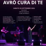 Avrò cura di te - 26 Settembre 2026